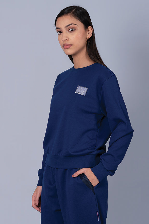 Wander In Leisure Depth Blue Co-ord Set