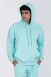 Bae & Me Unisex Sea Green Sweatshirt with Hoodie
