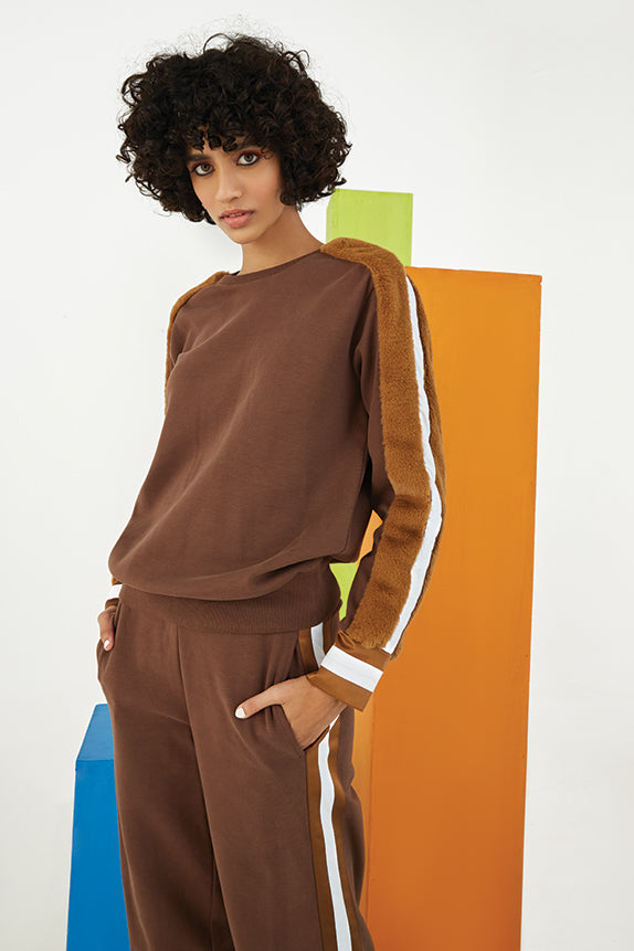 Brew in Fur Sweatshirt