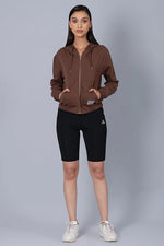 Back to Basic Veri Peri Jacket with Hoodie