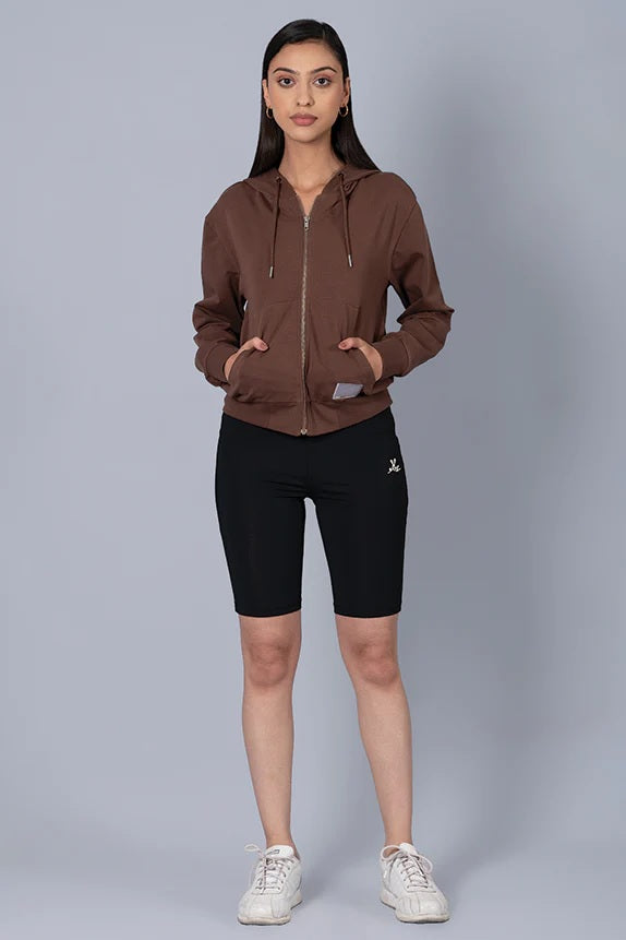 Back to Basic Veri Peri Jacket with Hoodie