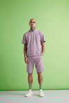 Essential Hooded Tee - Zinc