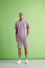 Essential Hooded Tee - Zinc