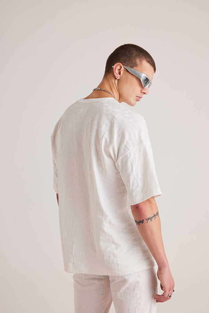 Marine Luxury T Shirt - White