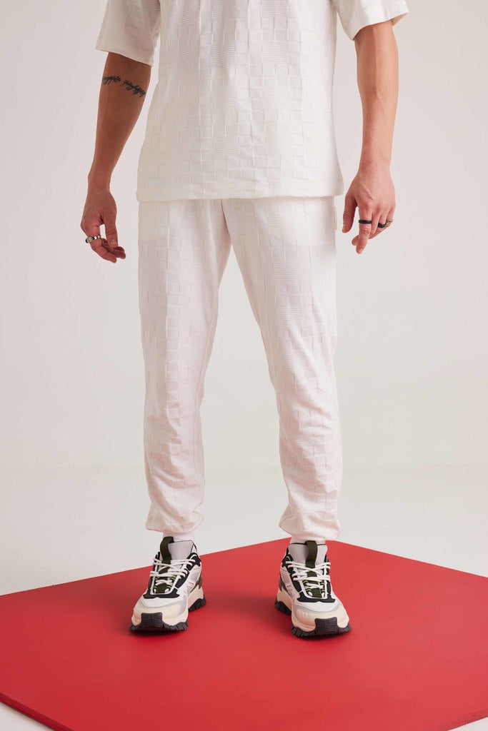 Marine Luxury Jogger - White