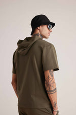 Essential Hooded Co-ord Set - Olive