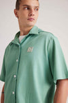 Jazz-it Hooded shirt - Malachite Green