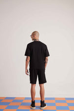 Power Waffle Co-ord Set - Black