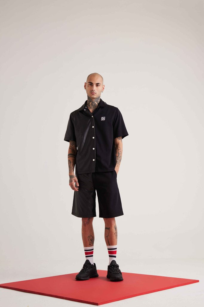 Jazz-it Hooded shirt - Black