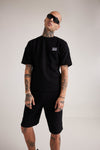 Prime Jacquard Co-ord Set - Black
