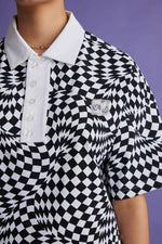 Vibe In Check Shirt - Black