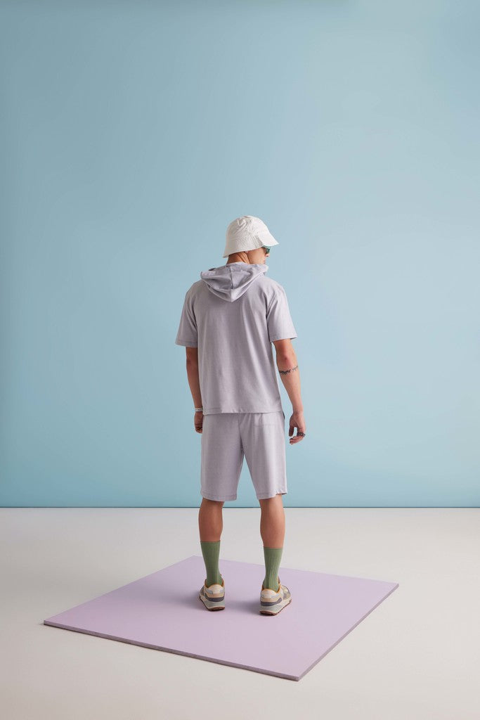 Essential Hooded Co-ord Set - Digital Mist