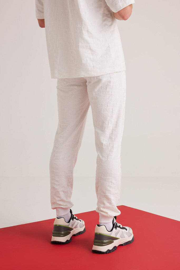 Marine Luxury Jogger - White