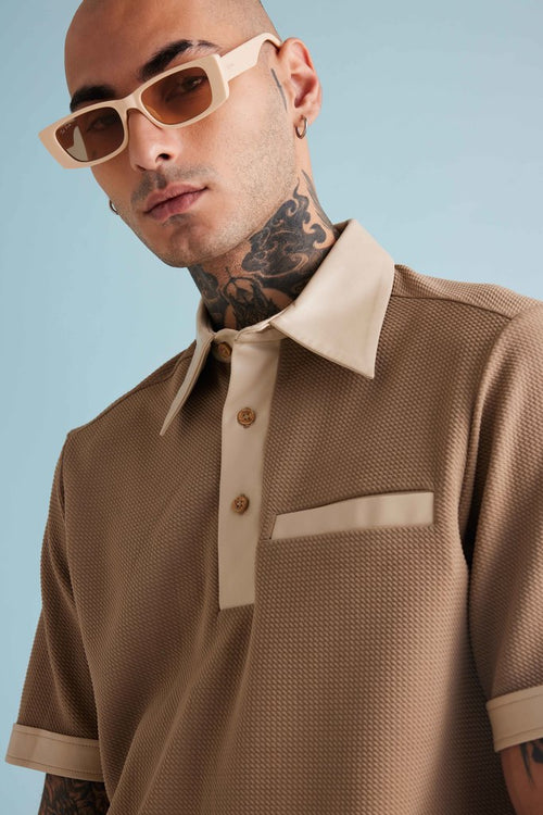 Textured Polo
