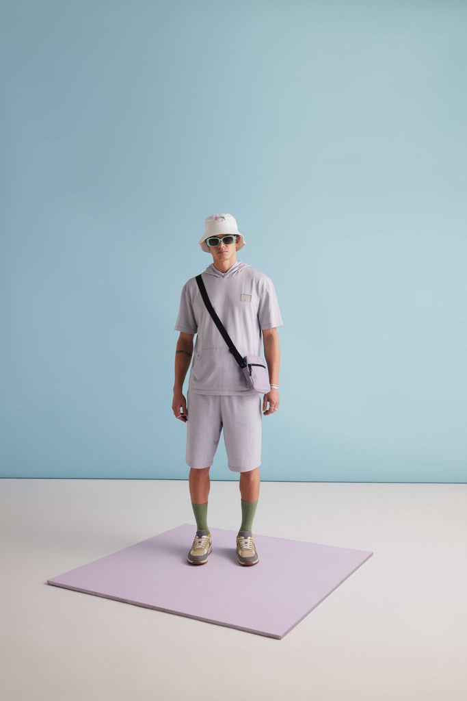 Essential Hooded Co-ord Set - Digital Mist