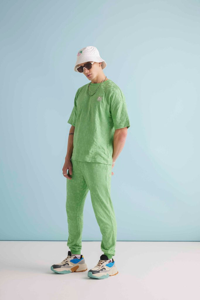 Marine Luxury Jogger - Fair Green