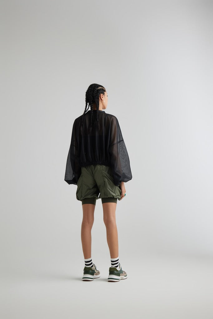 Pop-Out Shorts - Olive