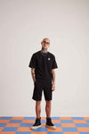 Power Waffle Co-ord Set - Black