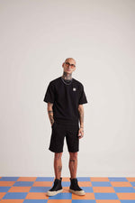 Power Waffle Co-ord Set - Black