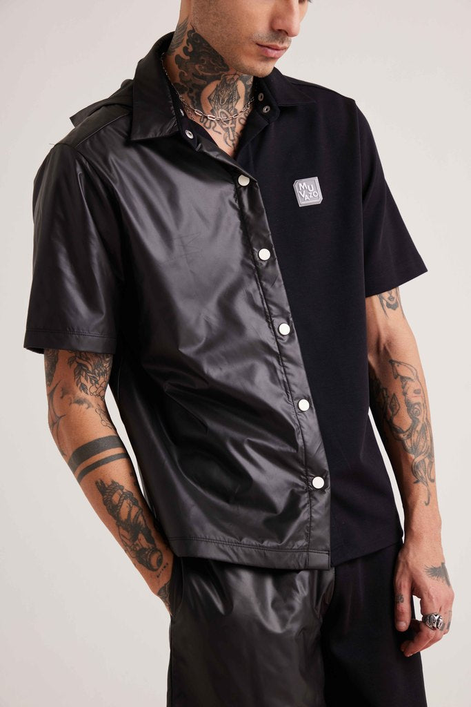 Jazz-it Hooded shirt - Black