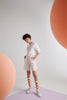 Tetris Effect Co-ord Set - Pink and White