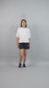 Freestyle Crop Top  White